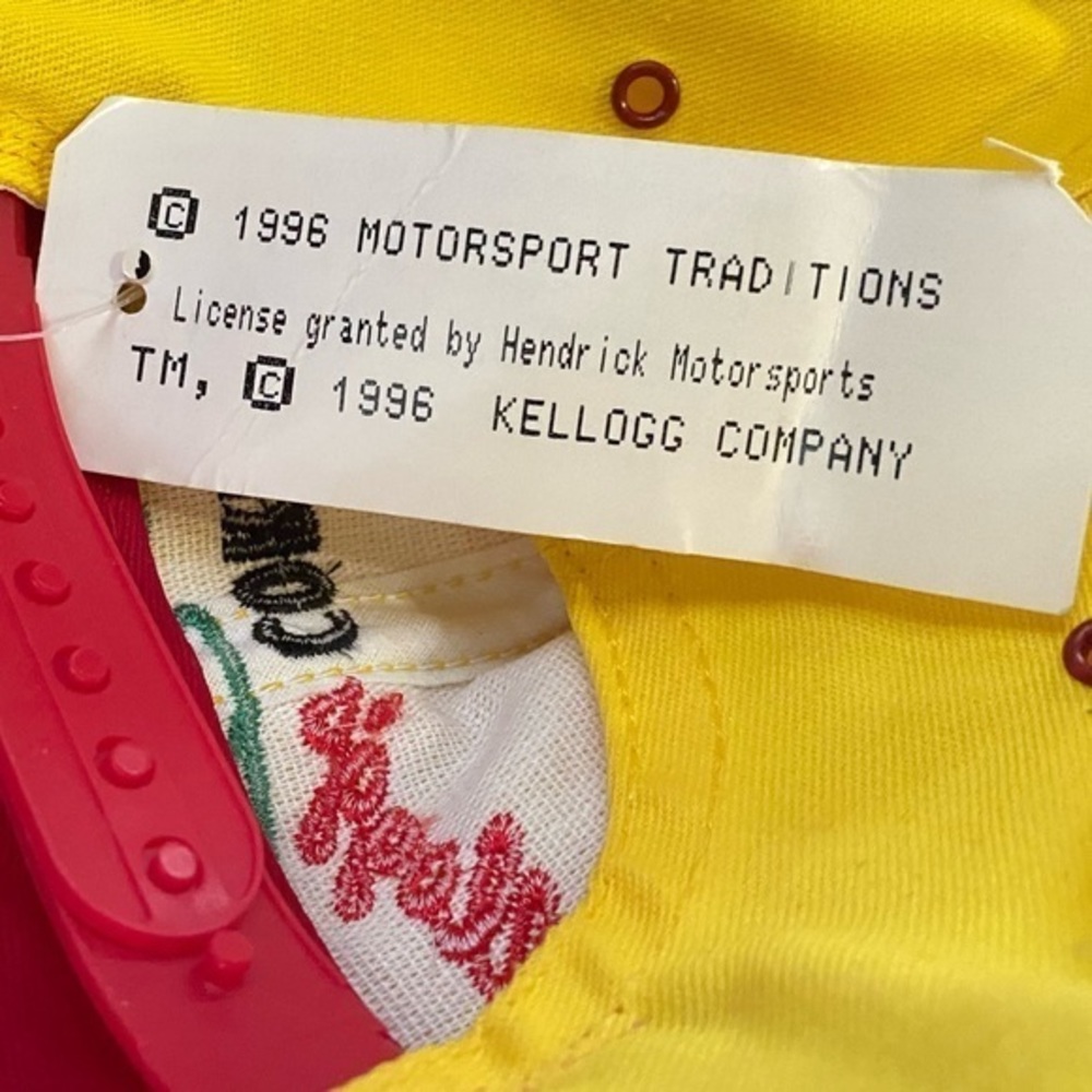TERRY LABONTE #5‎ KELLOGG'S CORN FLAKES NASCAR SnapBack HAT - Picture 11 of 11